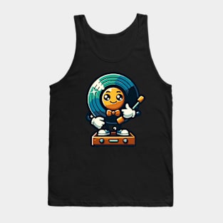 Cute Vinyl Player Tank Top